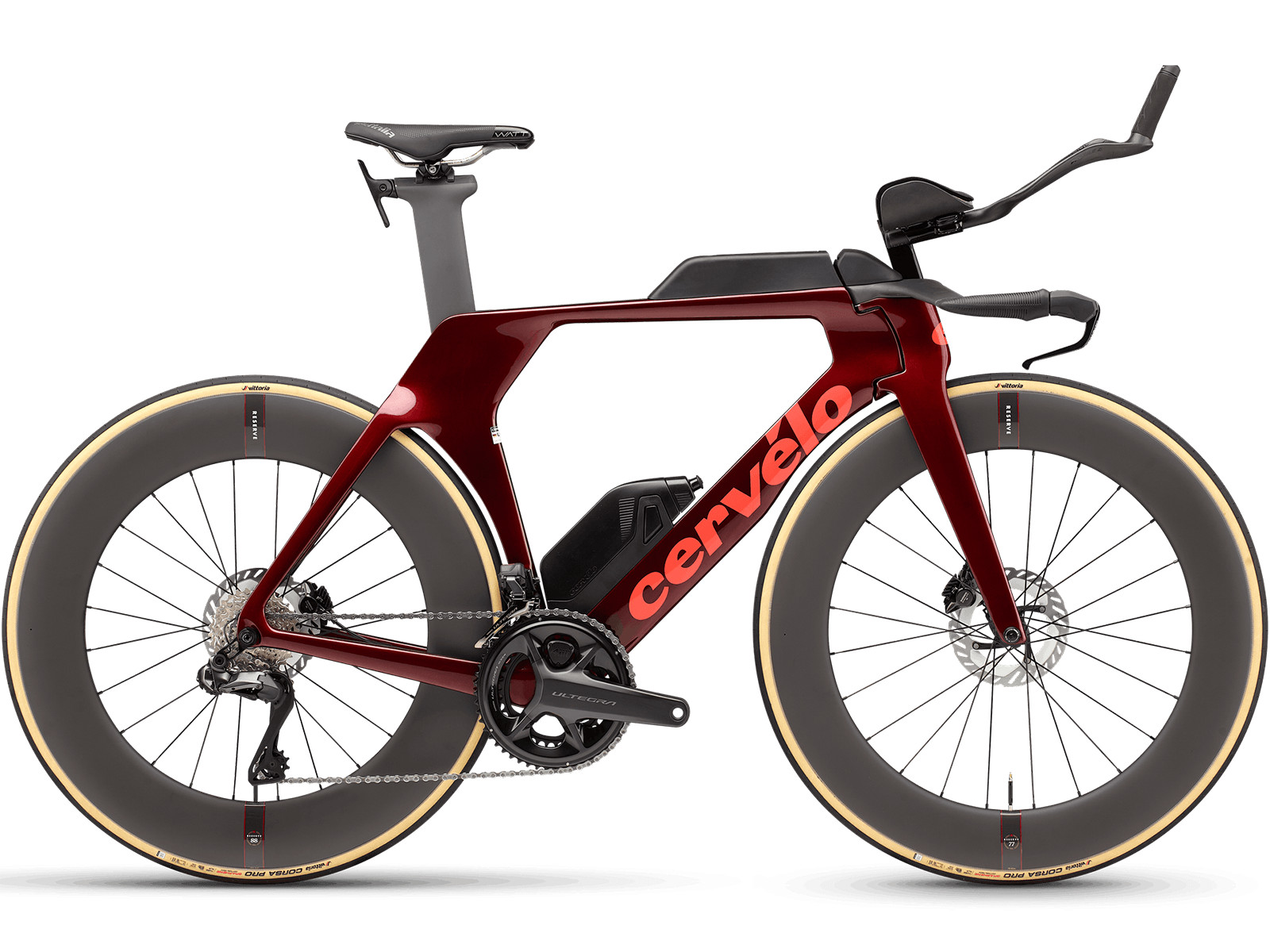 אופני נג"ש/טריאטלון סרבלו אדום- CERVELO P5 ULTEGRA DI2