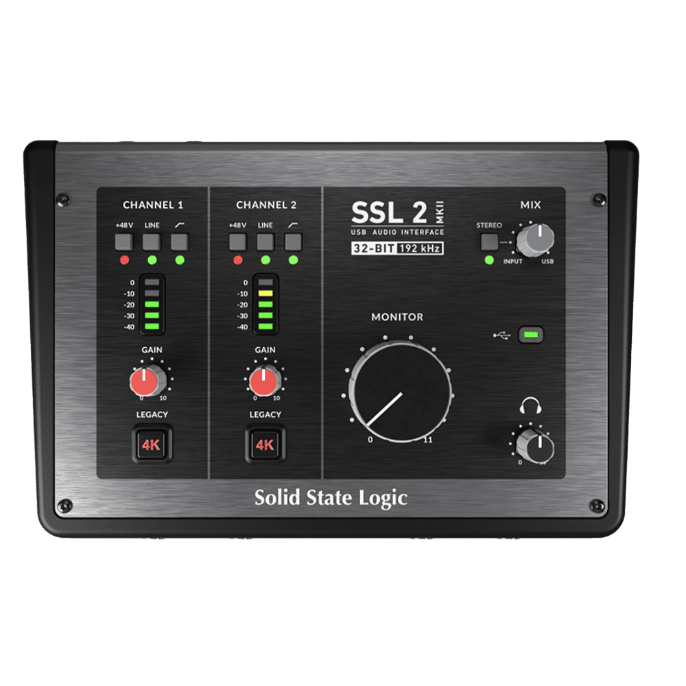 SSL 2 MKII – כרטיס קול מקצועי