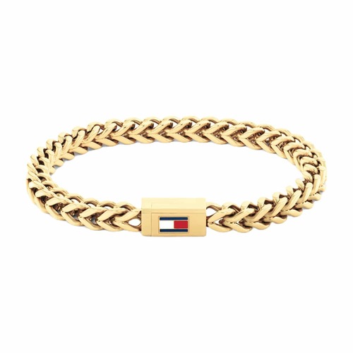 צמיד לגבר Tommy Hilfiger מפלדת אל חלד מסדרת Braided Metal Bracelets B2790648