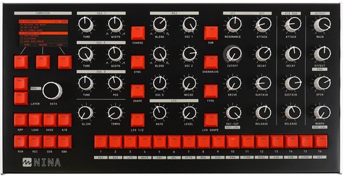 זווית נוספת melbourne instruments nina analog polysynth module