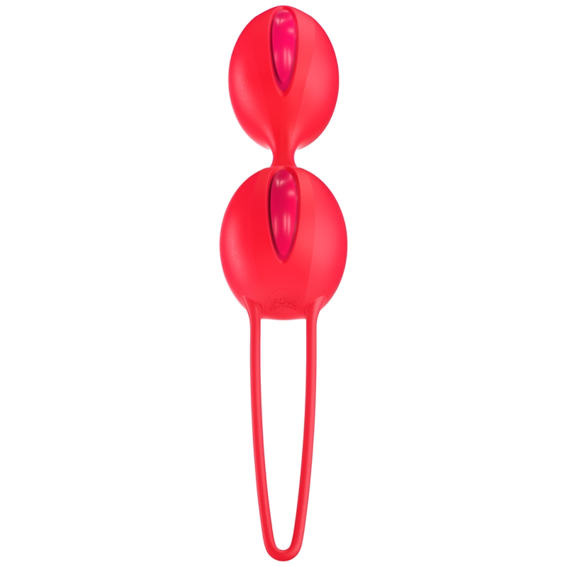 ביצים סיניות פרימיום תוצרת גרמניה אדום Fun Factory - Smart Balls Duo 