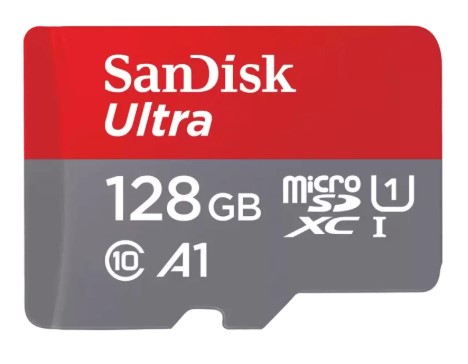 כרטיס זכרון Sandisk Ultra MicroSDXC 140MB/s 128GB