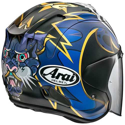 קסדת 3/4 אראי כחול / שחור– ARAI SZ-R EVO NAKASUGA 21