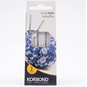 מחטים לתפירה עם קוף גדול Korbond ?2 יחידות