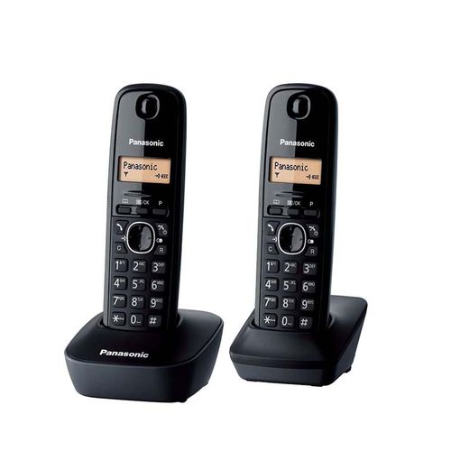 טלפון אלחוטי + שלוחה Panasonic KXTG1612 פנסוניק
