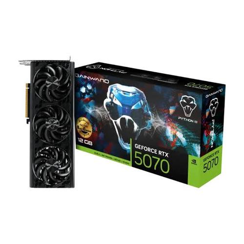 כרטיס מסך GAINWARD 5070 12GB PYTHON 111 GDDR7 192BIT 3FAN 3DP 1HDMI