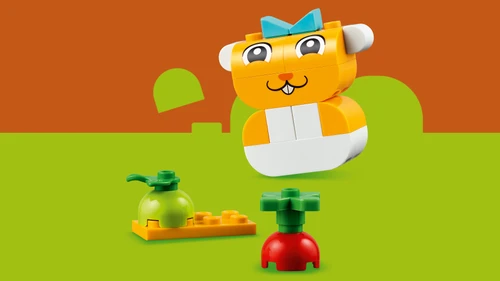 משחק לגו קלאסיק חיות מחמד יצירתיות לגילאי 5+