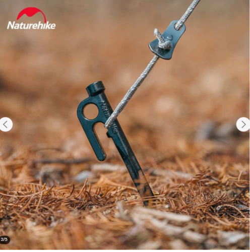 יתדות לאוהל בשטח מפלדה חזקה 1 יח NATUREHIKE
