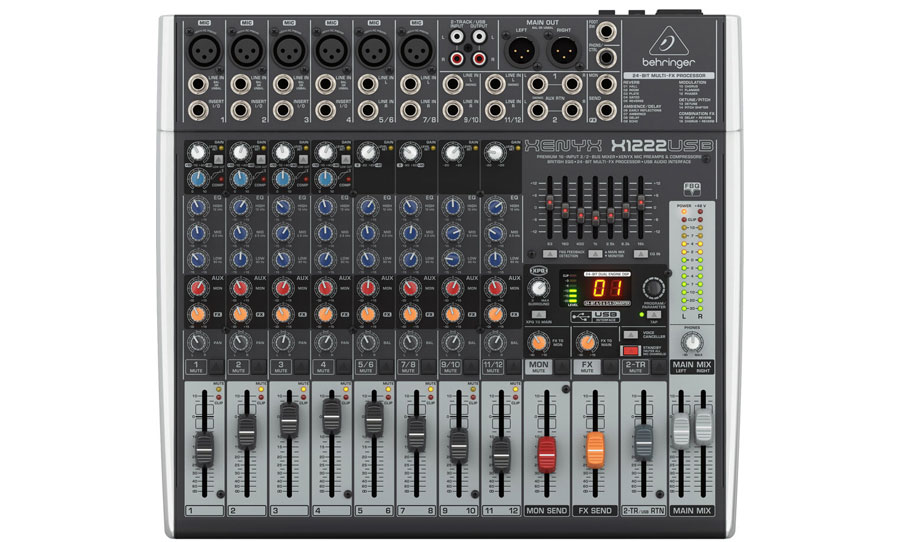 מיקסר Behringer Xenyx X1222 USB