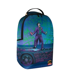SPRAYGROUND תיק גב מטורף DC JOKER TAGGED UP BATMOBILE BACKPACK