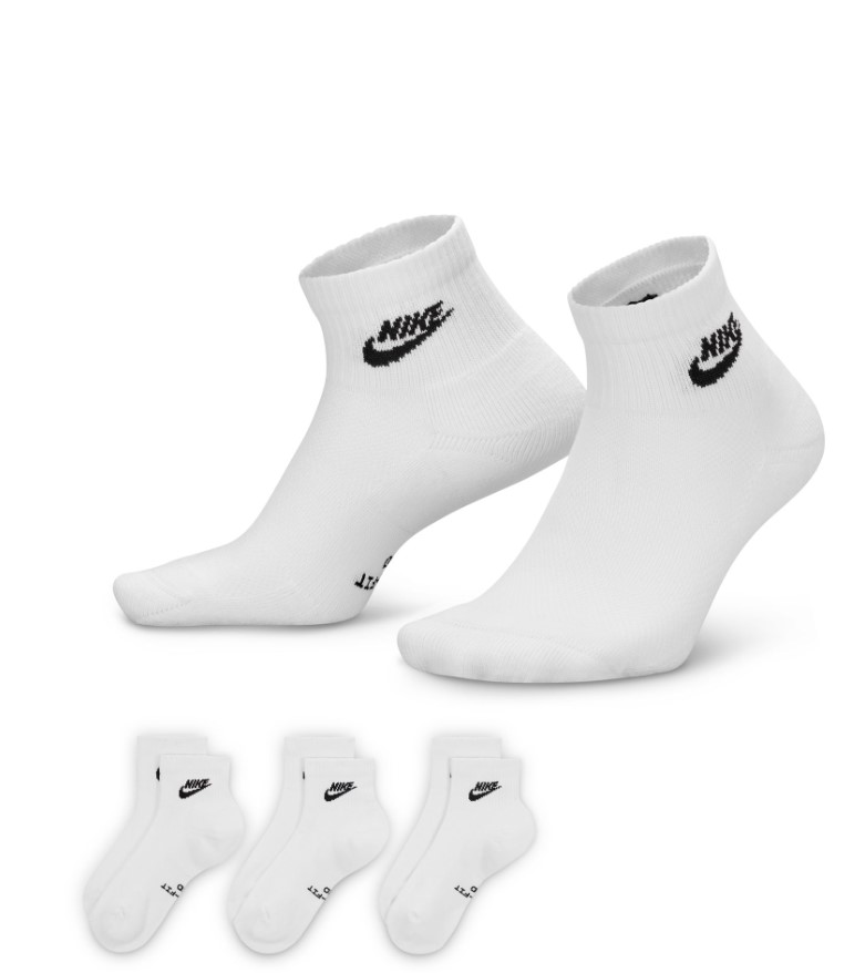 גרבי נייק Nike Everyday Elevated Crew Socks | שלישייה