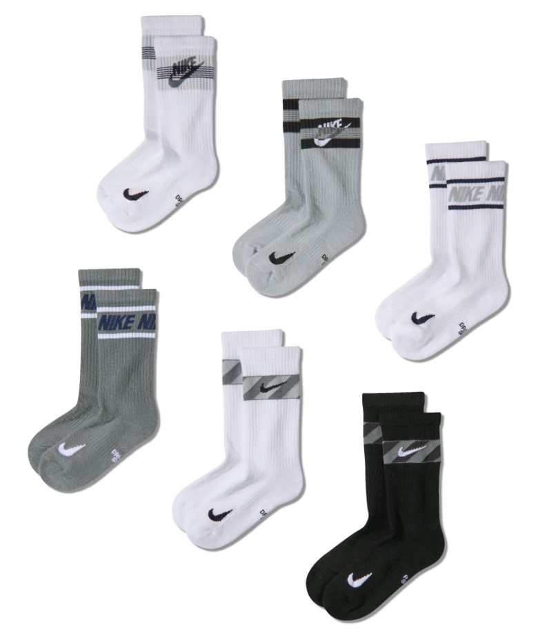 שישיית גרבי נייק Nike Everyday Cushioned Socks | ילדים
