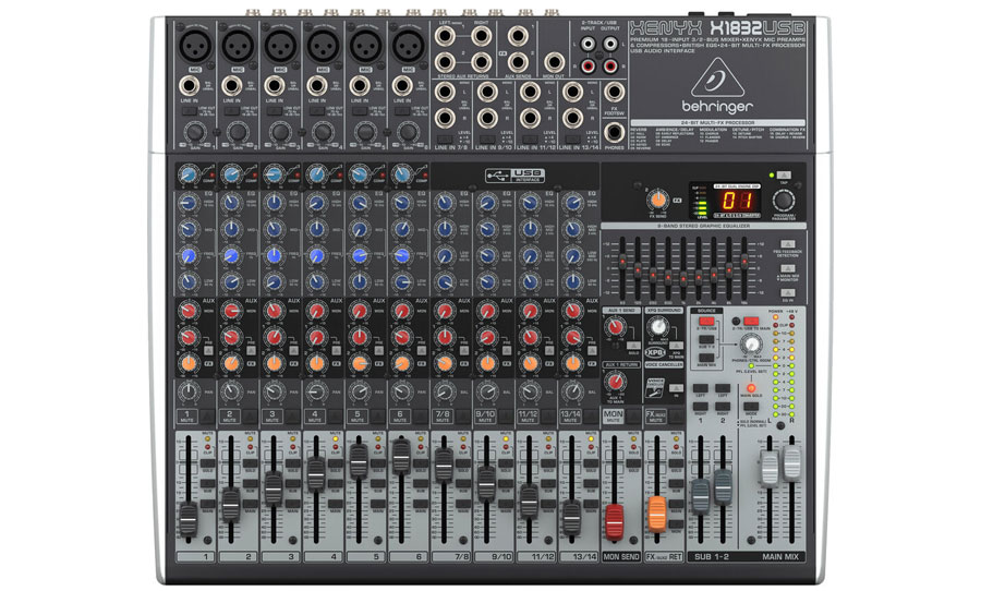 מיקסר Behringer Xenyx X1832USB