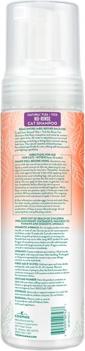 TropiClean Flea+Tick No-Rinse Cat Shampoo 218ml