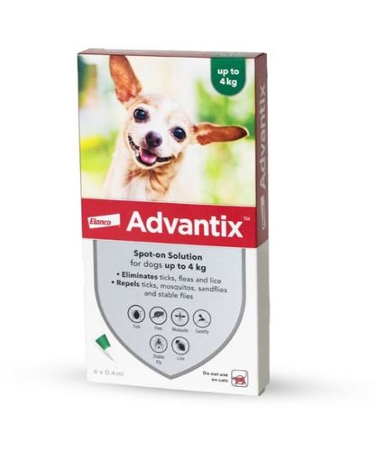 Advantix אמפולות - טיפול בפרעושים וקרציות לכלבים