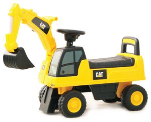 בימבה מחפרון CAT עם כף, אכסון מתחת למושב ואפקטים קוליים
