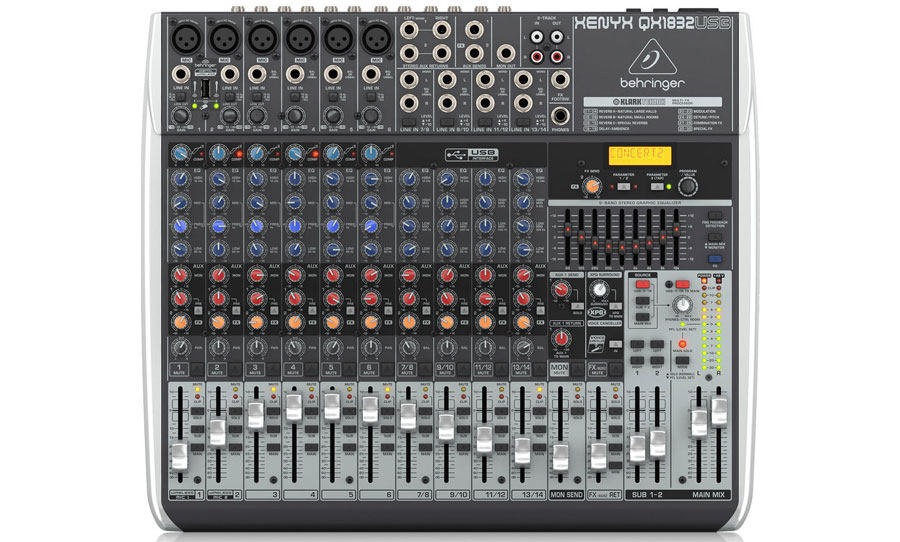 מיקסר Behringer QX1832 USB