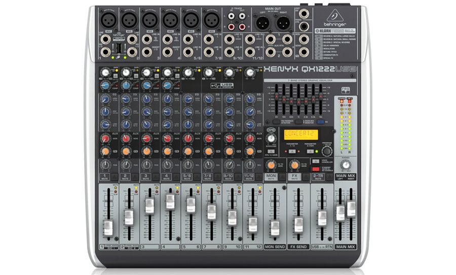 מיקסר Behringer QX1222 USB