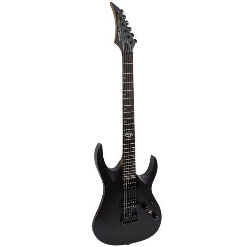 גיטרה חשמלית SQOE SEIB780 BK HH – 24 שריגים, צוואר Roasted Maple, Coil Split