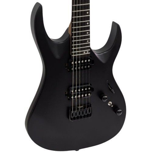גיטרה חשמלית SQOE SEIB780 BK HH – 24 שריגים, צוואר Roasted Maple, Coil Split