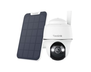 מצלמה אבטחה עם פאנל Reolink Go PT Plus - 5MP 4G