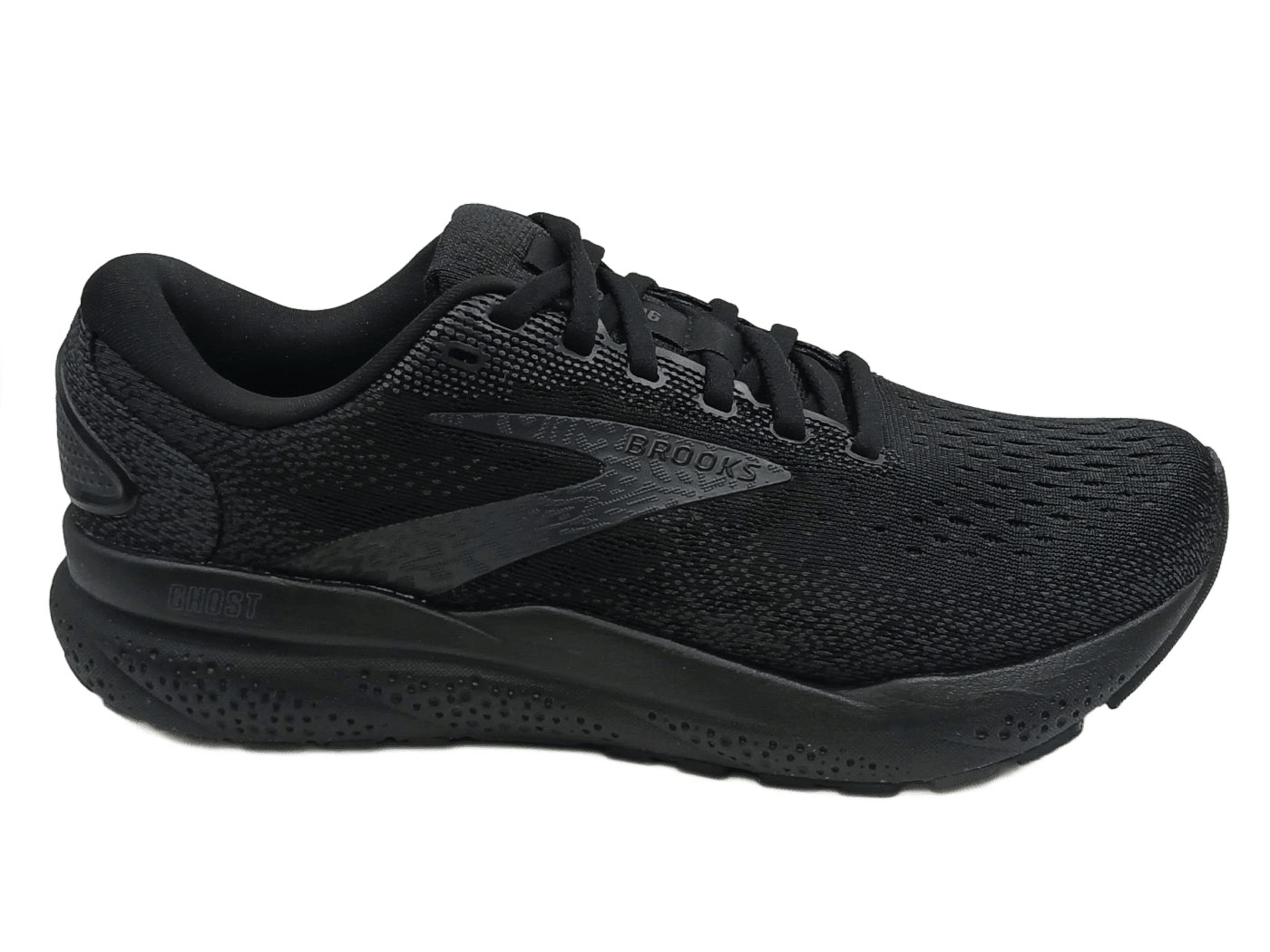 נעלי ריצה והליכה רחבות D לנשים ברוקס BROOKS GHOST 16 בצבע שחור