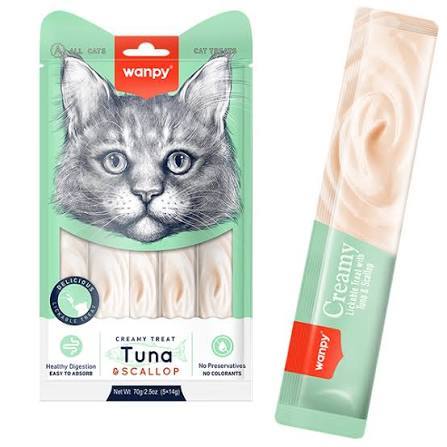 Wanpy Tuna & Scallop 70g
