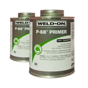 ממיס פריימר P-68 שקוף 236 מל WELD ON לצנרת U-PVC