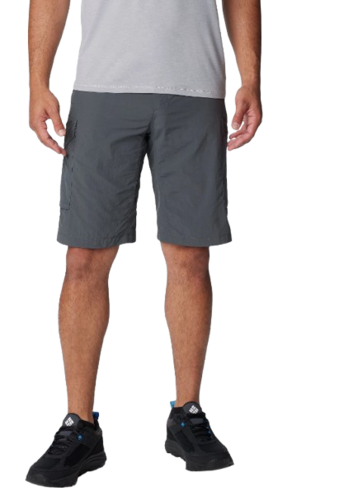 מכנסי דגמח קצרים לגברים SILVER RIDGE CARGO SHORT אפור - Columbia
