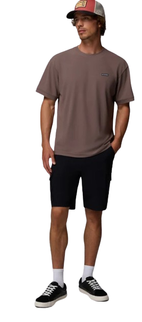 מכנסי דגמח קצרים לגברים ROC TECH CARGO SHORT שחור - Columbia