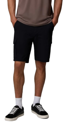 מכנסי דגמח קצרים לגברים  ROC TECH CARGO SHORT שחור - Columbia