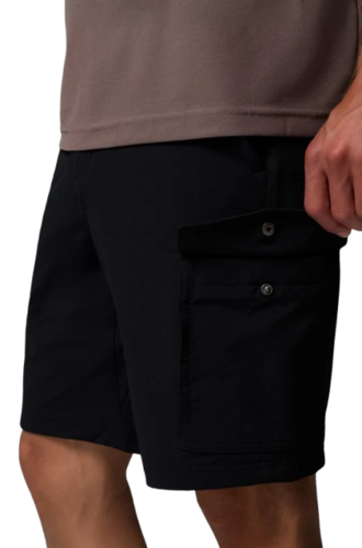 מכנסי דגמח קצרים לגברים  ROC TECH CARGO SHORT שחור - Columbia