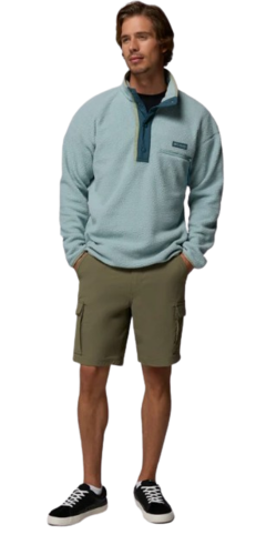 מכנסי דגמח קצרים לגברים  ROC TECH CARGO SHORT ירוק - Columbia