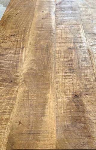 שולחן קפה CHARLES – עץ מנגו מלא בשילוב מתכת