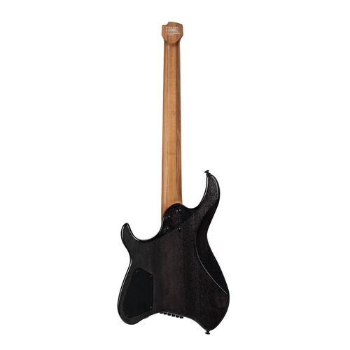 גיטרה חשמלית + נרתיק CORT SPACE G6MS SGTK headless Semi Gloss Trans Black