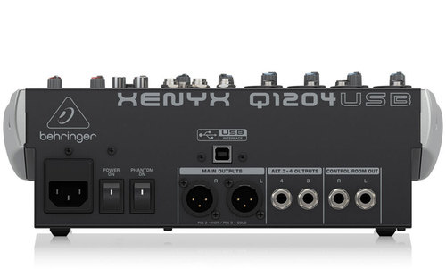 מיקסר ברינגר Behringer Q1204USB
