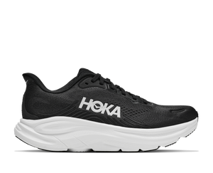 נעלי ריצה רחבות לגברים בגוון שחור/לבן - HOKA Clifton 11 Wide 2E