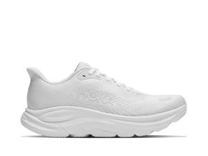 נעלי ריצה רחבות לנשים בלבן מלא - HOKA Clifton 11 Wide D