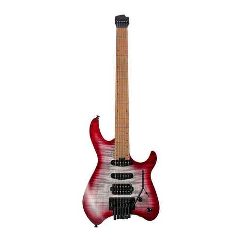 גיטרה חשמלית + נרתיק CORT SPACE G6TR SGLV headless Semi Gloss Lava