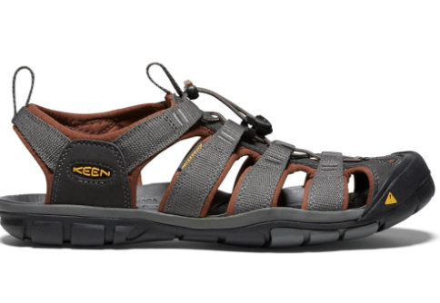 סנדלי KEEN לגברים | Clearwater בצבע חום 