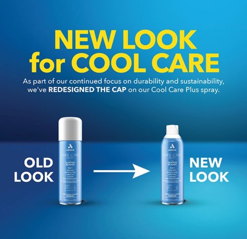 ארגז 12 יחידות ספריי ANDIS Cool Care Plus לחיטוי, קירור ותחזוקת להבים