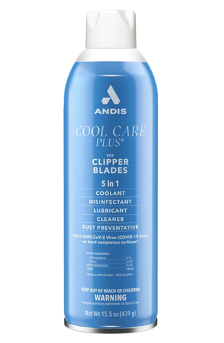 ארגז 12 יחידות ספריי ANDIS Cool Care Plus לחיטוי, קירור ותחזוקת להבים