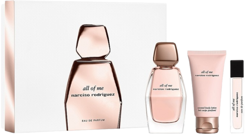 Narciso Rodriguez All Of Me Gift Set 100ML +10ML+50ML Body Lotion מארז נרסיסו רודריגז אול אוף מי לאישה