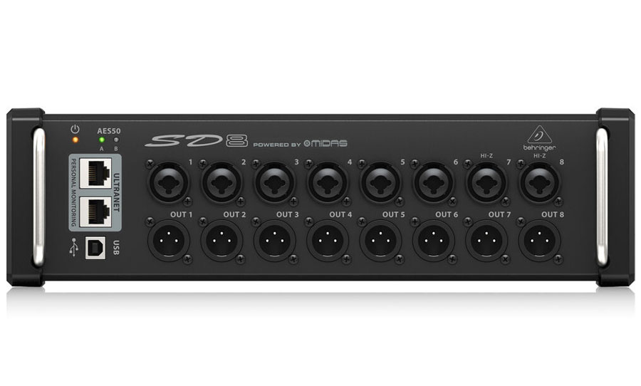 קופסת במה  - Behringer SD8