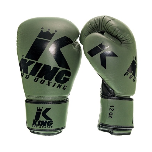 כפפות KING PRO עור ירוק זית