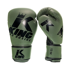 כפפות KING PRO עור ירוק זית