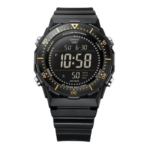 שעון דיגיטלי קסיו תצוגה גדולה ורצועה ארוכה CASIO AE-1700H-1BVDF