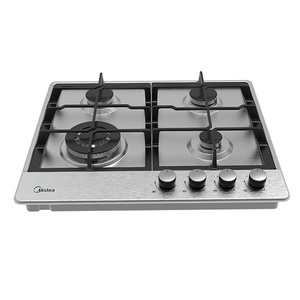 כיריים גז 4 מבערים Midea מידאה 60SJ402 נירוסטה