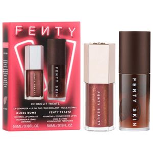 מארז שפתיים פנטי ביוטי Fenty Beauty by Rihanna  Chocolit Treatz Lip Luminizer + Lip Oil Duo