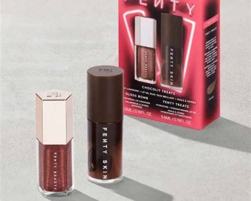 מארז שפתיים פנטי ביוטי Fenty Beauty by Rihanna  Chocolit Treatz Lip Luminizer + Lip Oil Duo